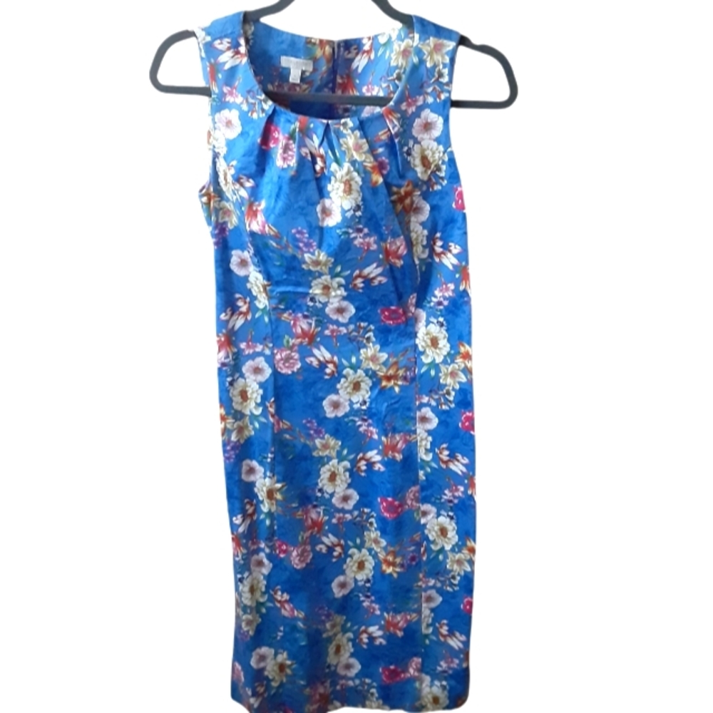 Talbots Sleeveless Floral Dress